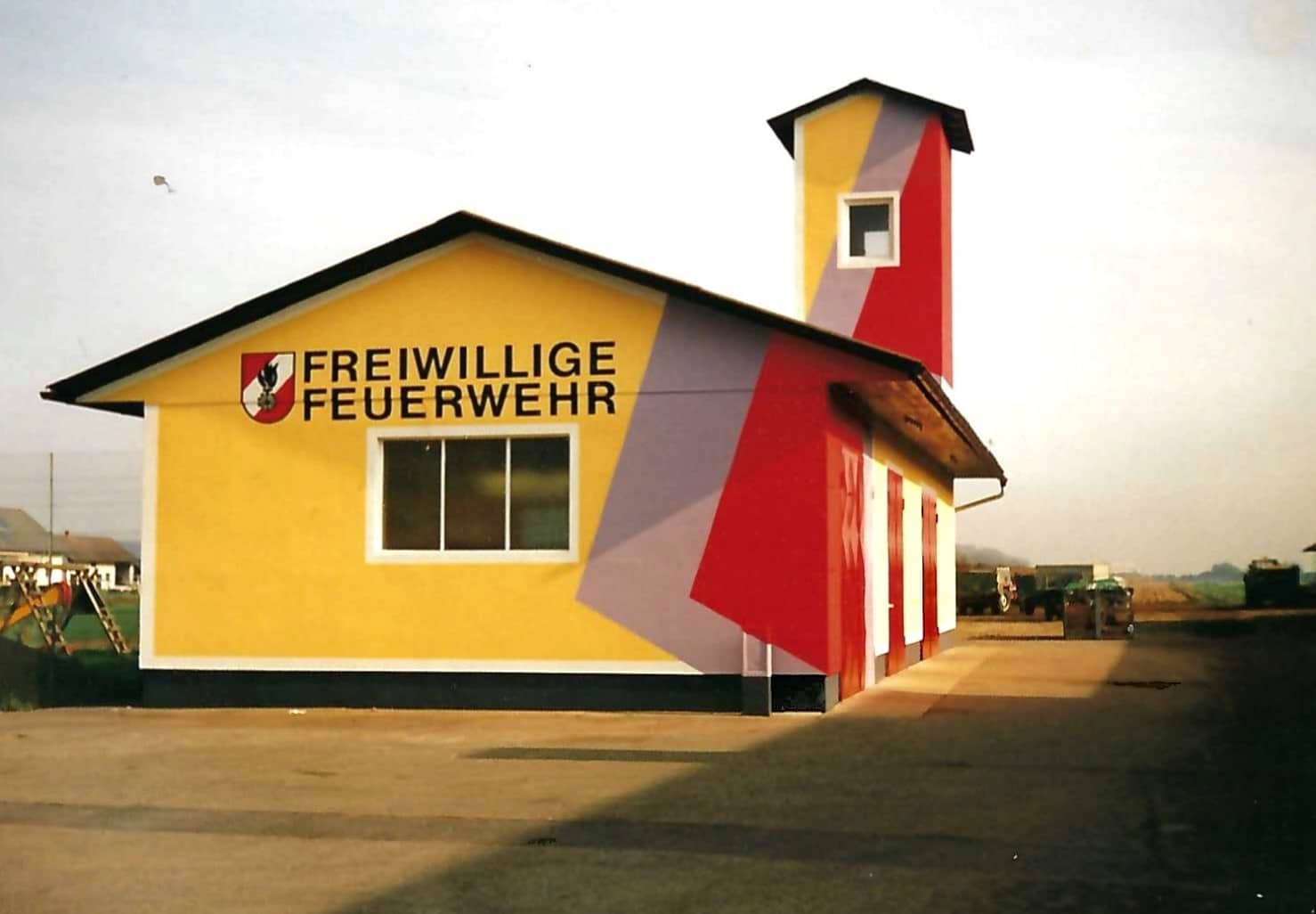 Rüsthaus der Feuerwehr Zettling von 1979 bis 2003