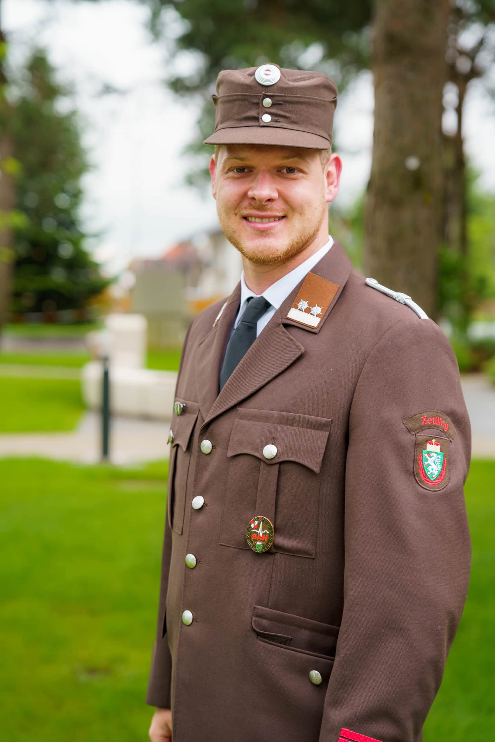 Portrait Marcel Fischer (Feuerwehr Zettling)