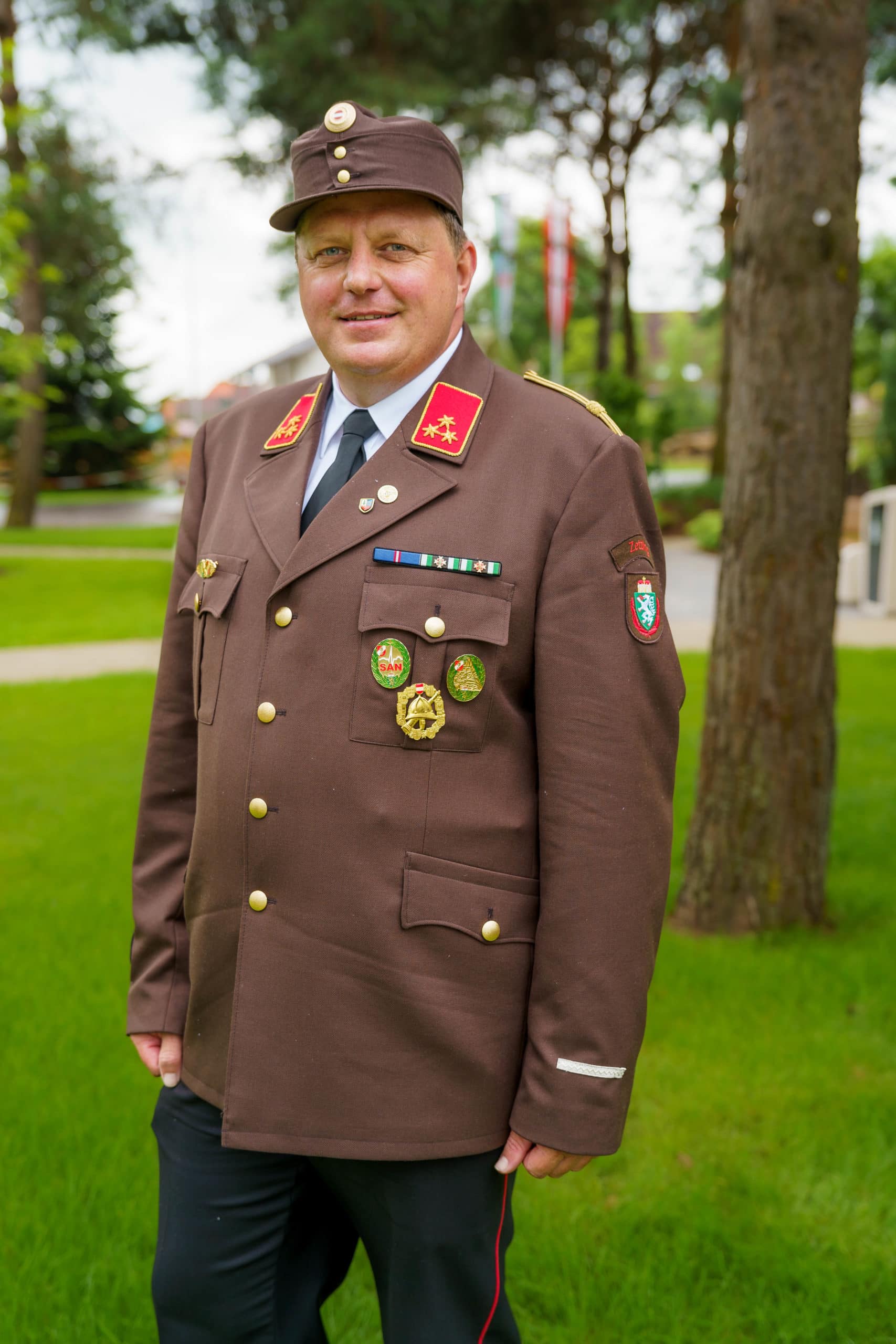 Portrait HBI Gernot Pölzl (Feuerwehr Zettling)