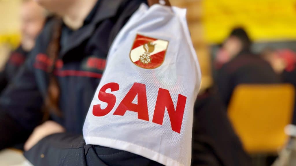 Sanitätsleistungsprüfung 2025 Feuerwehr Zettling Gold und Bronze