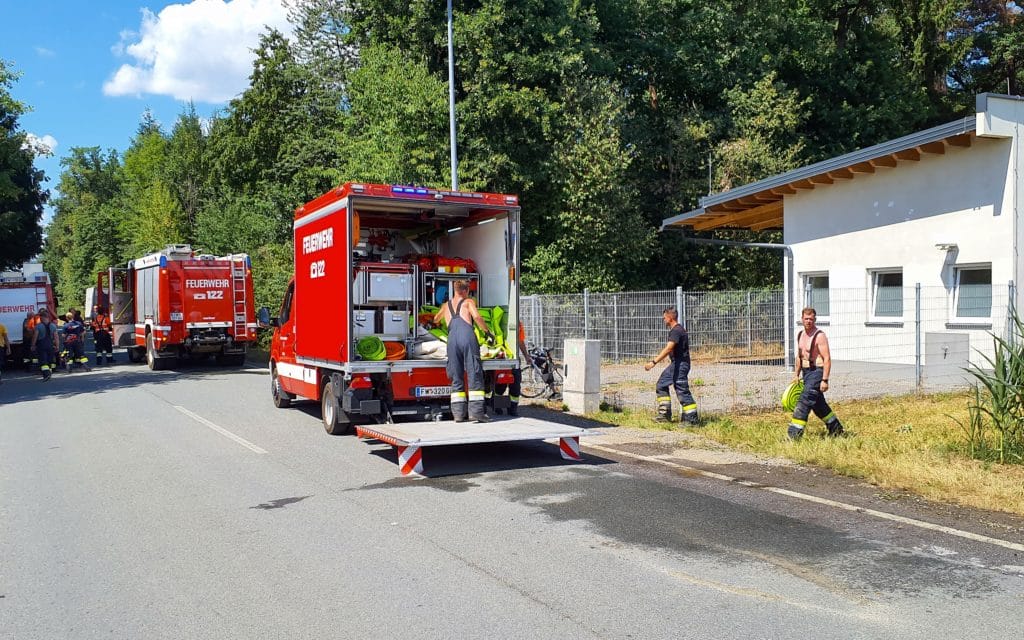 Feuerwehr Zettling beim Einsatz am 29.06.2025 – Brandeinsätze im Schachenwald, umfassender Löschangriff und Kontrolle mit Wärmebildkamera